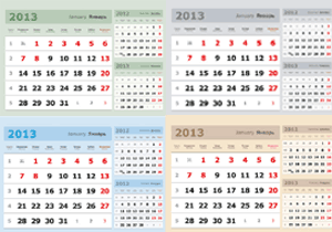 Печать квартальных календарей 2021